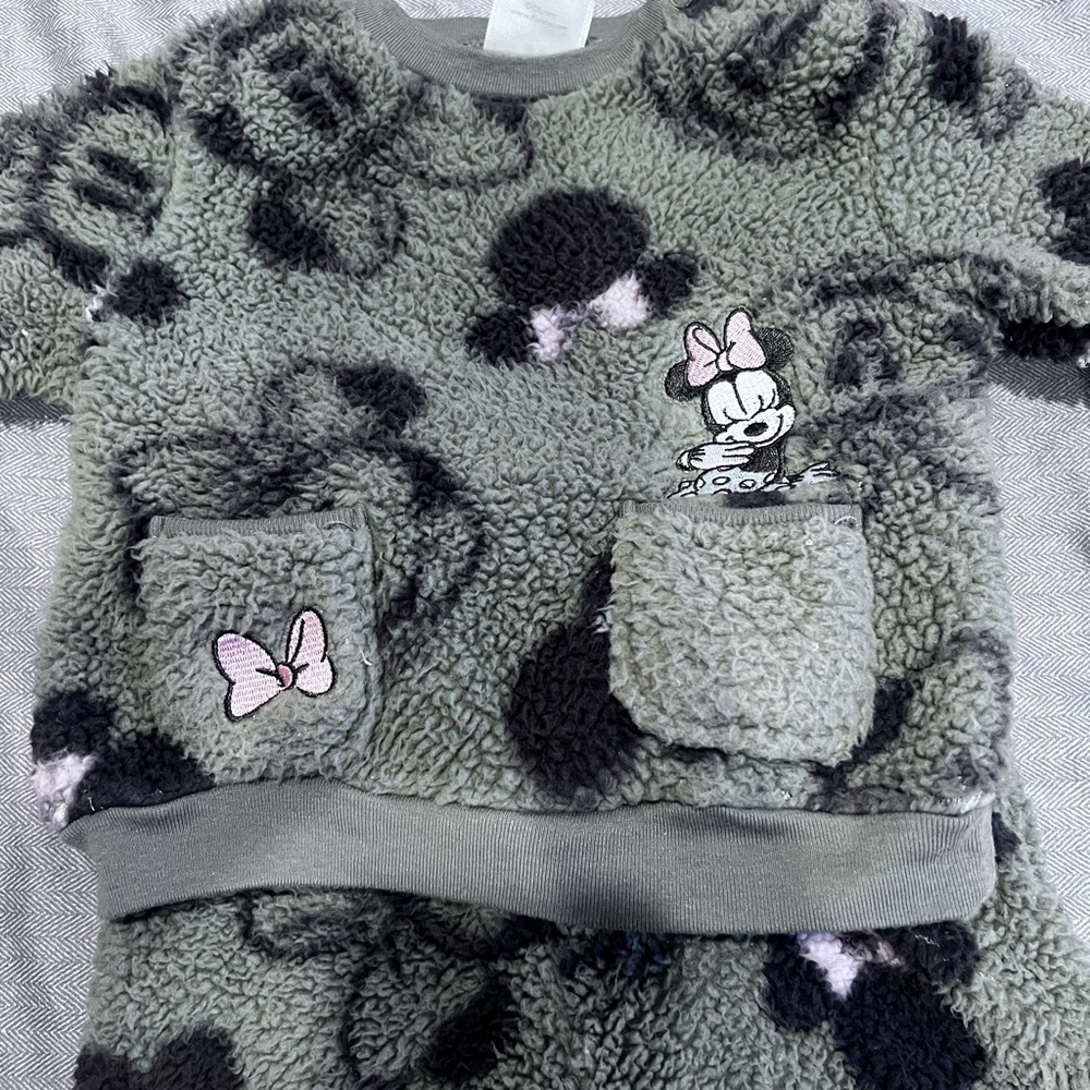 Disney Green and Black Kids Matching Set